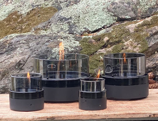 Tenderflame Tenderflame Desktop Bioethanol Fireplace Indoor Black 10.5x10.5cm