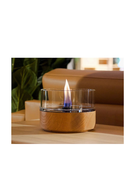 Tenderflame Kamin Innenbereich Metallisch Beige