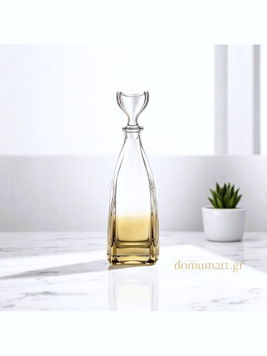 Domumart Κρυστάλλινη Καράφα Σερβιρίσματος Λικέρ 30εκ. με Πώμα Μελί 540ml Domumart Κρυστάλλινη Καράφα Σερβιρίσματος Λικέρ 30εκ. με Πώμα Μελί 540ml