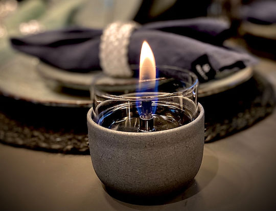 Tenderflame Desktop Bioethanol Fireplace Indoor Purple