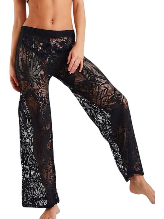 Banana Moon Women's Beachwear Beach Pants in Black