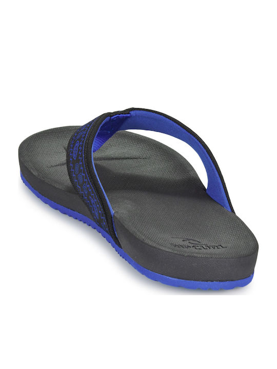 Open Toe Ανδρικά Flip Flops Μαύρα