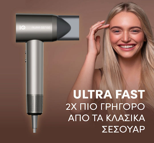 IQ HD-1285 Ionic Сешоар с Дифузер 1600W