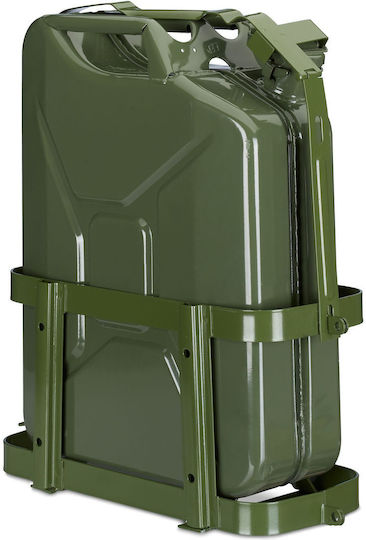 Метална стойка за туби Relaxdays 10/20 L 49-31 X 43 X 20 см