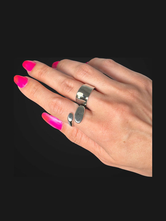 Met Set Damen Ringe aus Stahl