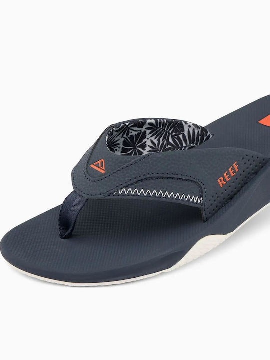 Fanning Men's Flip Flops Blue