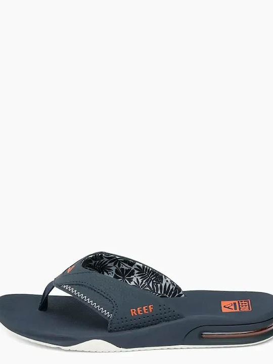 Fanning Men's Flip Flops Blue