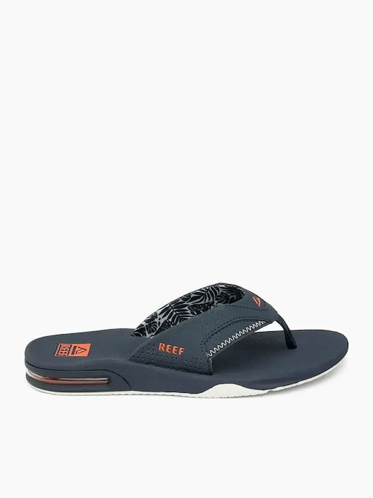 Fanning Men's Flip Flops Blue