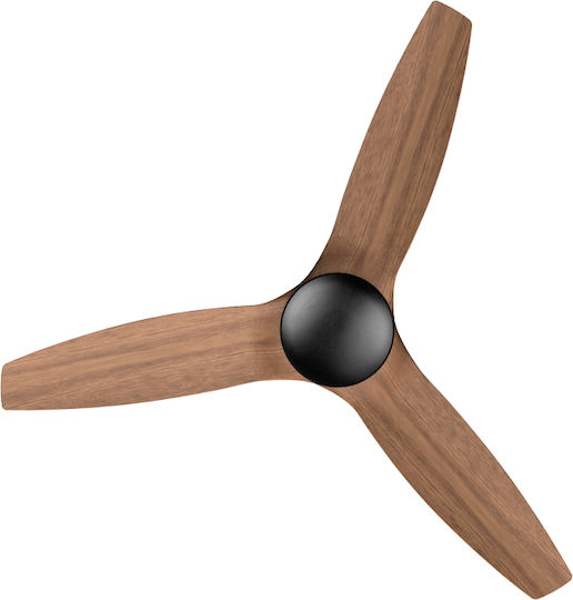Life Skiron Ceiling Fan 132cm Brown / Black