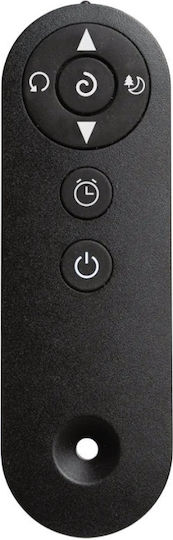 Telemax Ανεμιστήρας Ορθοστάτης 40W με Τηλεχειριστήριο Μαύρος