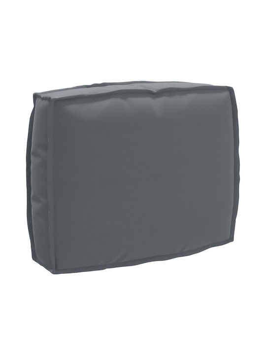 vidaXL Garden Chair Cushion with Backrest Anthracite 40x50cm
