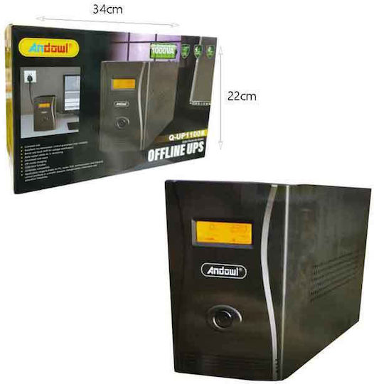 Andowl Q-UP1100 UPS Off-Line 1000VA