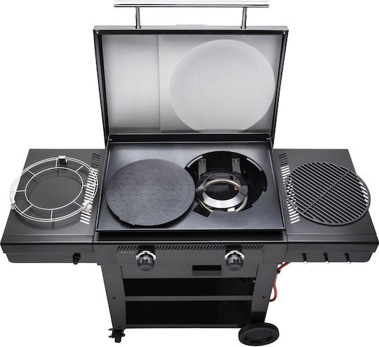 Char-Broil Versa-Tile Газово Барбекю с 2 бр 8.8кВт