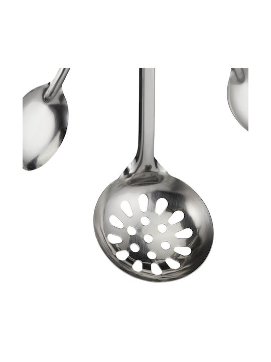 Wall Clock Accessorized Cutlery Silver Diameter 40 Cm Relaxdays