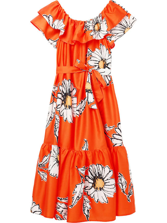 Summer Midi Dress Multicolour