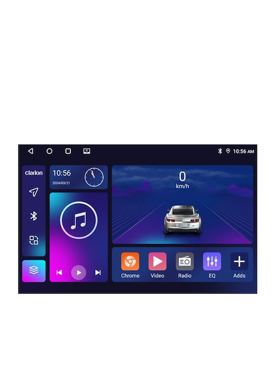 Clarion Auto-Audiosystem für Lexus DE 2001 > 2007 (Bluetooth/USB/WiFi/GPS/Apple-Carplay/Android-Auto)