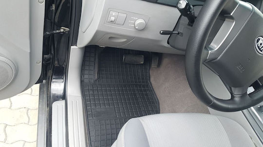 Frogum Set of Front and Rear Mats 4pcs for Kia Sorento 2002-2009 Black