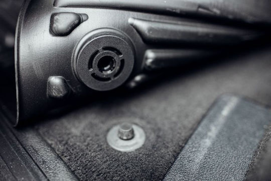 Frogum Set of Front and Rear Mats 3pcs for Ford Galaxy 1995-2006 Black