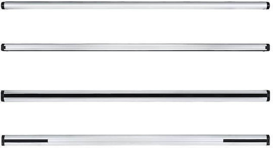 Cruz Cruz Autodachträger Aluminium 175cm Universell mit Dachträgerfüßen Silber