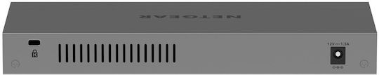 NetGear 1324495 Unmanaged L2 Switch με 8 Θύρες Gigabit (1Gbps) Ethernet
