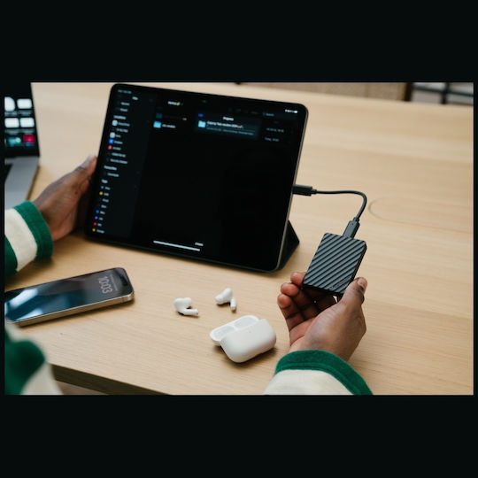Verbatim Store 'n' Go Mini Stripe USB 3.2 Εξωτερικός SSD 2TB 2.5" Μαύρο