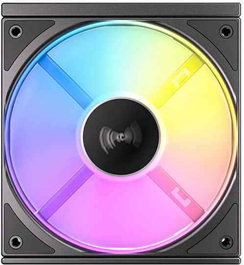 Antec C120 Gehäuselüfter (1500rpm / 65,08cfm) mit ARGB Beleuchtung und Verbindung 3-polig / 4-Pin PWM 3 Stück