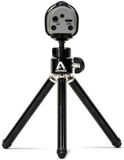 Apogee Mic Plus Microfon Condensator Desktop, Montat pe Amortizor pentru Vocale