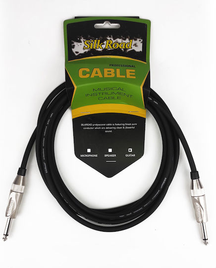 Silk Road LGT-10 Kabel 6,3mm Stecker - 6,3mm Stecker 3m (LGT-10)