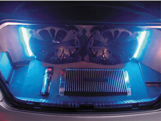 Lampa Neon-Autolampe 12V Blau
