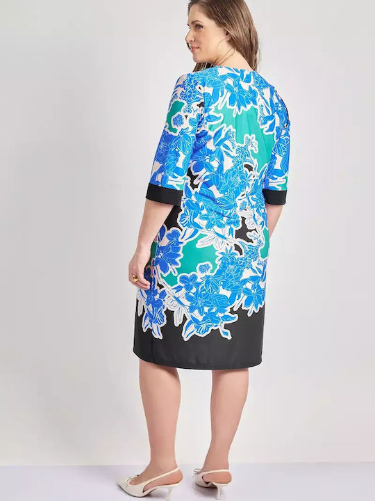 Midi Dress for Wedding / Christening Blue