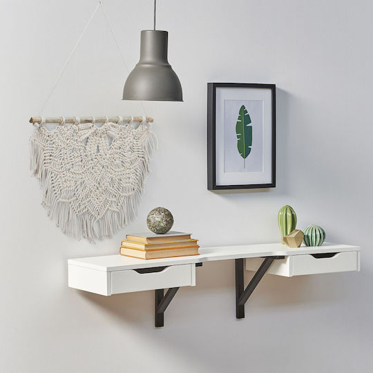 Decorațiune de perete macrame crem Dimensiuni 65 X 60,5 X 1,5 cm Relaxdays