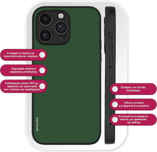 Sonique Colorbloc Series Case for Motorola Edge 50 Neo 5G Green