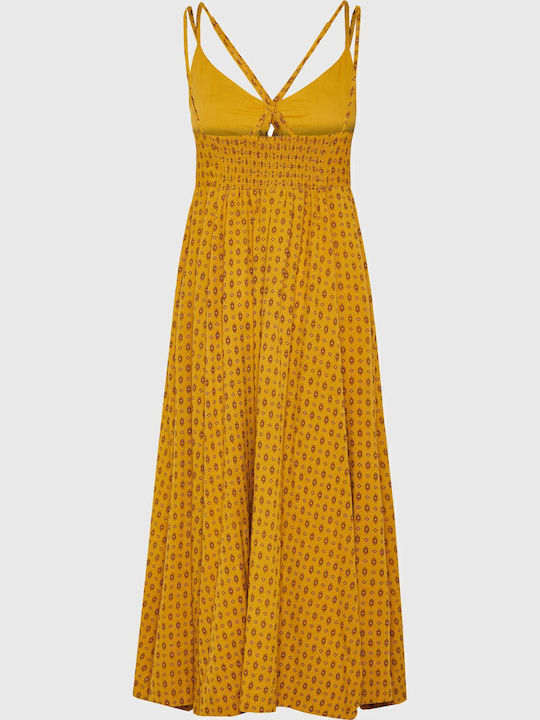 Rochii De Vară Pentru Femei Midi Rochie Galben