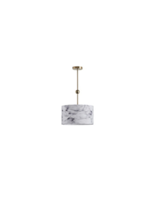 Eurolamp Verona Κρεμαστό Φωτιστικό Χρυσό με Ντουί E14 38x38x69εκ.