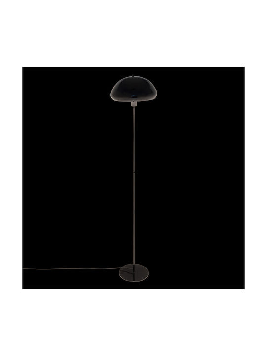 Floor Lamp Height 140cm with Lamp Bulb Base E27 Black