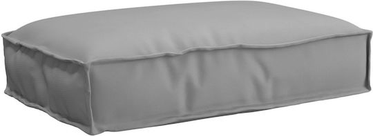 vidaXL Възглавница за пейка палета сив 40x60 см