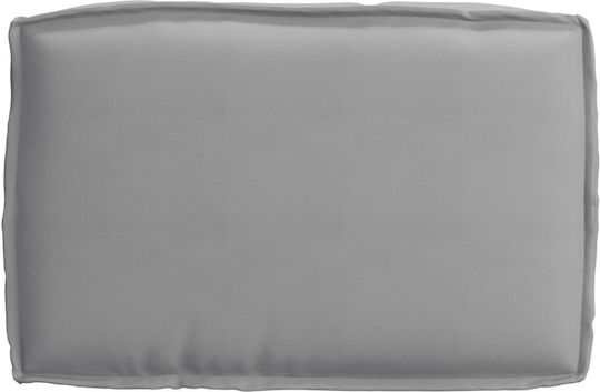 vidaXL Възглавница за пейка палета сив 40x60 см