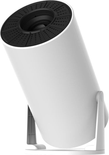 Kiano Relax Mini Projektor LCD HD LED-Lampe mit Wi-Fi und Eingebauten Lautsprechern Weiß