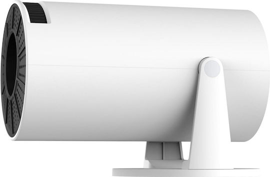 Kiano Relax Mini Projektor LCD HD LED-Lampe mit Wi-Fi und Eingebauten Lautsprechern Weiß