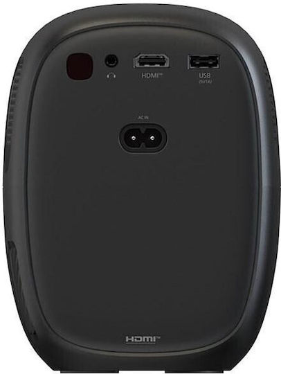 Philips Neopix 130C 0308.0066 Мини Проектор LCD HD LED лампа с Wi-Fi и вградени високоговорители Черен