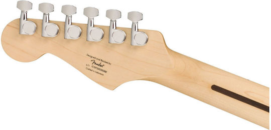 Fender Sonic Electric Guitar Stratocaster with SSS Pickup Configuration Black