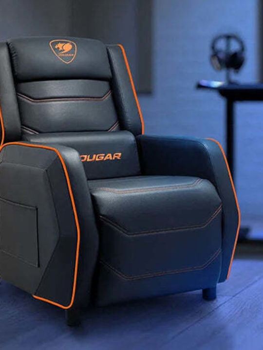 Cougar Ranger Pro Royal Καρέκλα Gaming Δερματίνης Μαύρη