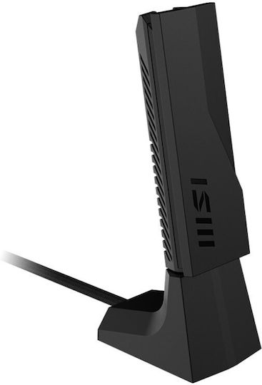 MSI BE6500 USB Адаптер За Мрежа С Безжична Свързаност Wi-Fi 6448Mbps