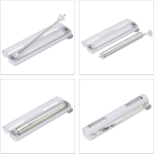 Set 2 Dispensere de Folie de Aluminiu pentru Alimente Relaxdays 5 X 37 X 8 Cm