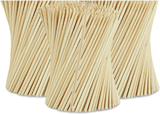 Set 1000 Bamboo Sticks Cake Pastries 15 Cm Natural Color