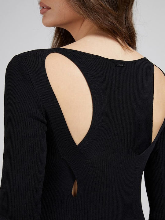 Midi Kleid Schwarz