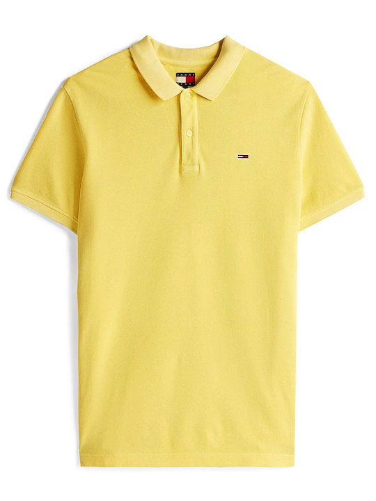 Polo Short Sleeve Yellow Blouse