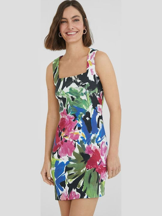 Honolulu Summer Mini Dress Floral