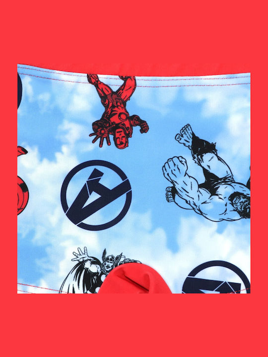 Marvel Costum de baie pentru copii Pantaloni scurți de înot Red