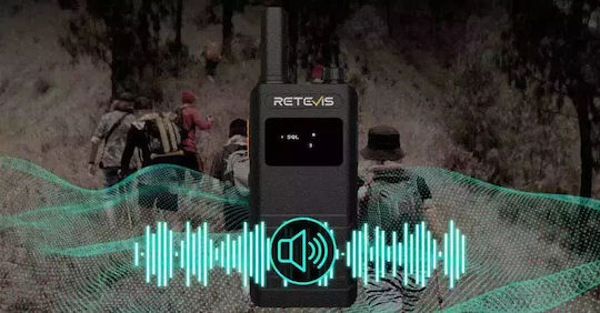 Retevis B63s Wireless Transceiver PMR 0.5W with Monochrome Screen Set of 2pcs